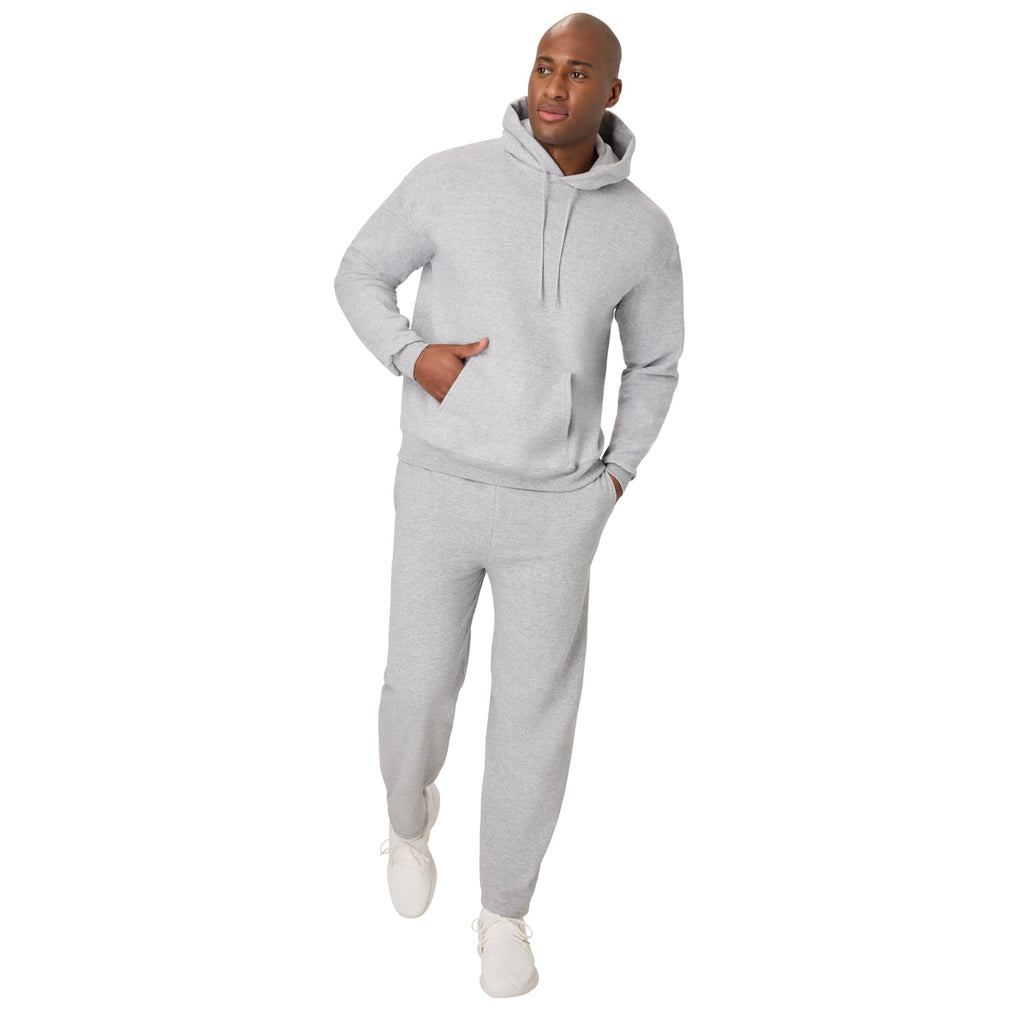 Hanes Men's EcoSmart Sweatpants, Athletic Lounge Pants with Pockets, Open Hem Bottom, Fleece Pants