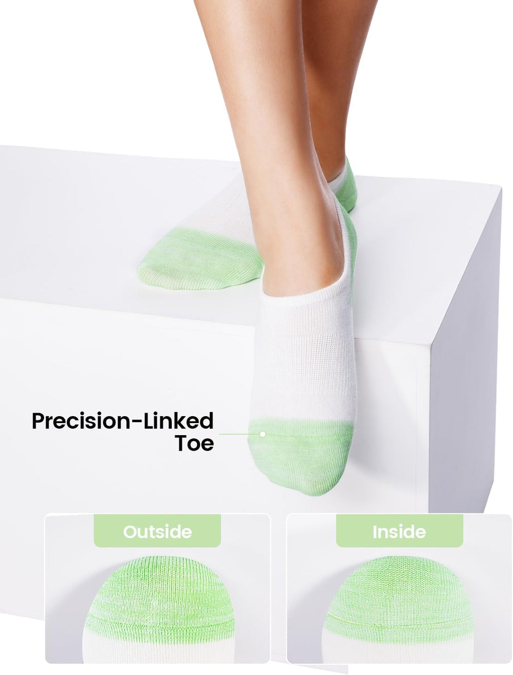 IDEGG Women & Men No Show Low Cut Anti‑Slip Casual Sports Running Socks