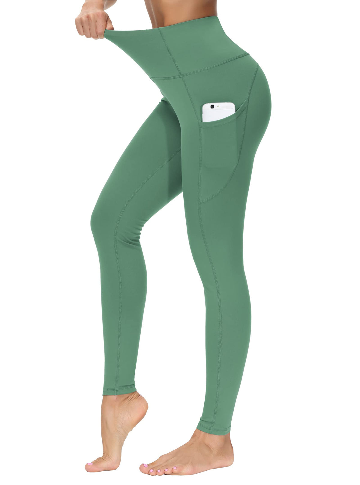 THE GYM PEOPLE Women's Thick High Waist Yoga Pants Workout Leggings