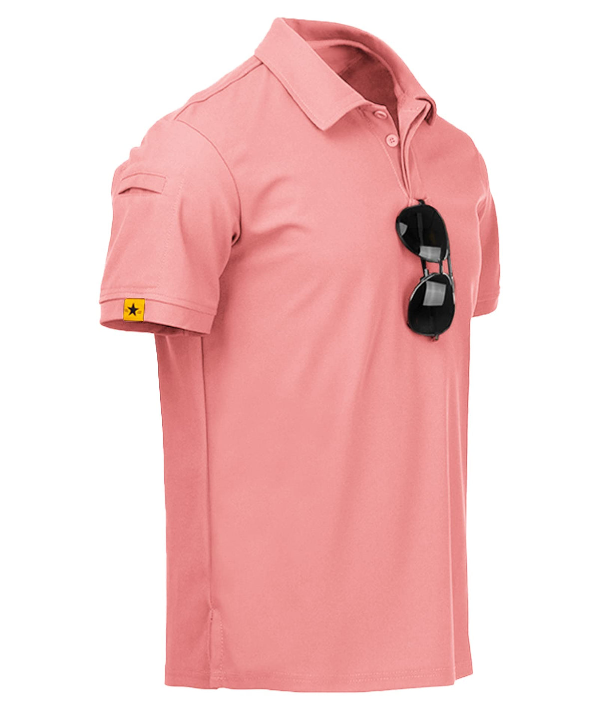 ZITY Mens Polo Shirt Short Sleeve Moisture Wicking Athletic Golf Polos
