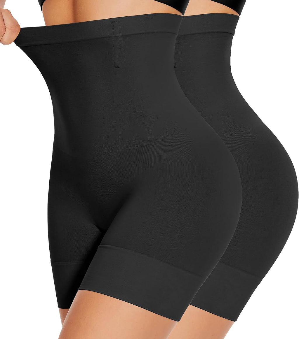 YADIFEN Womens Shapewear Tummy Control Shorts, High Waisted Body Shaper