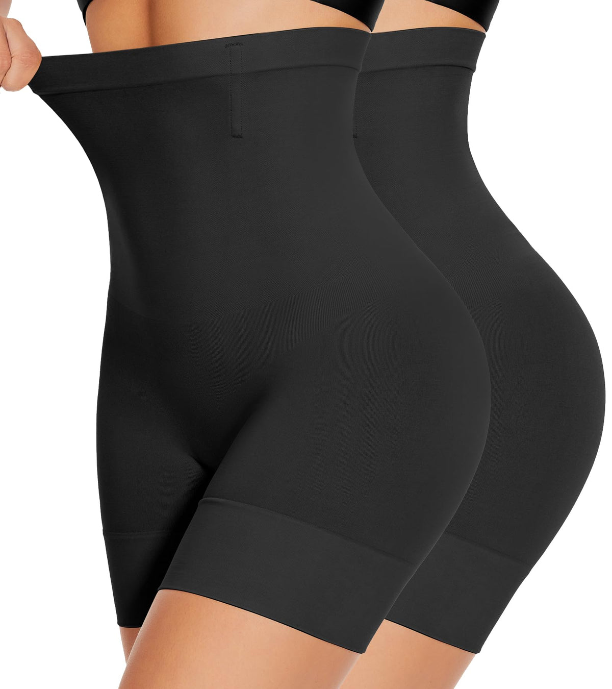 YADIFEN Womens Shapewear Tummy Control Shorts, High Waisted Body Shaper