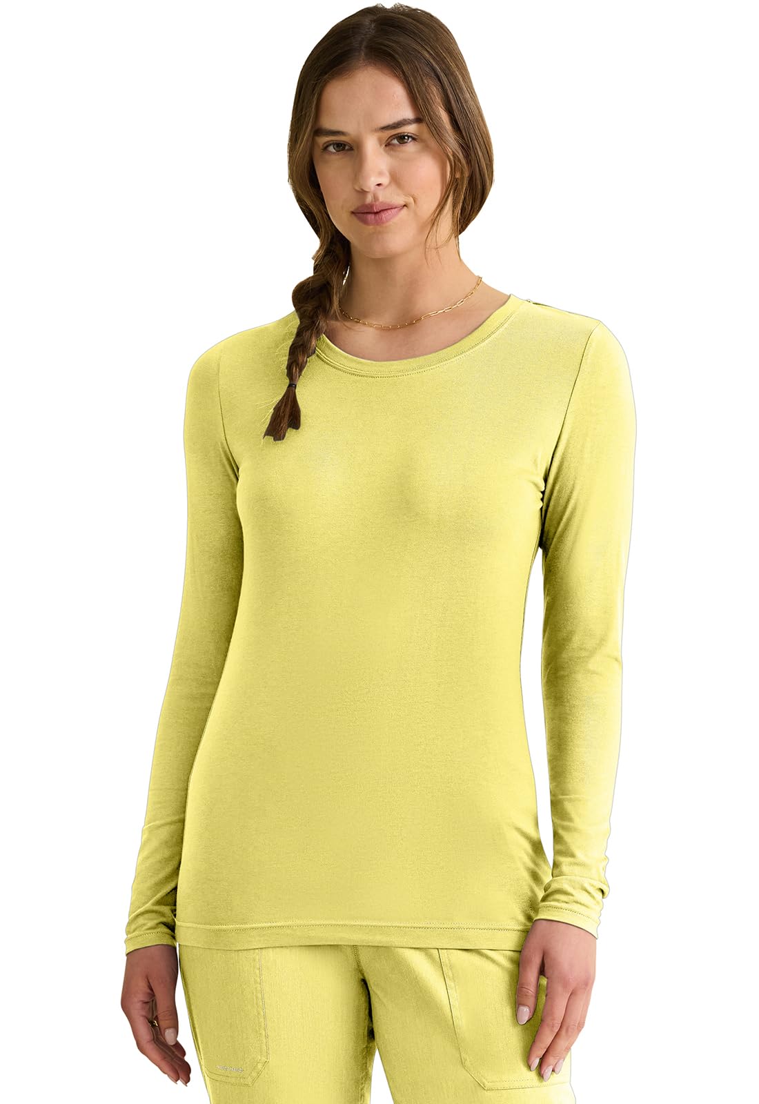Healing Hands Underscrub Long Sleeve Women Knits Scrub Tops