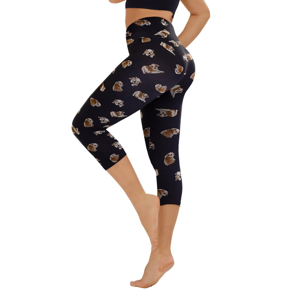 TNNZEET High Waisted Leggings for Women - No See Through Tummy Control Cycling Workout Yoga Pants with Pockets Reg & Plus