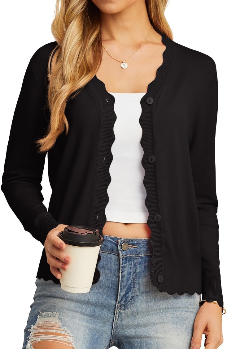GRECERELLE Cardigan Sweaters for Women Lightweight 2026 Fall Outfits