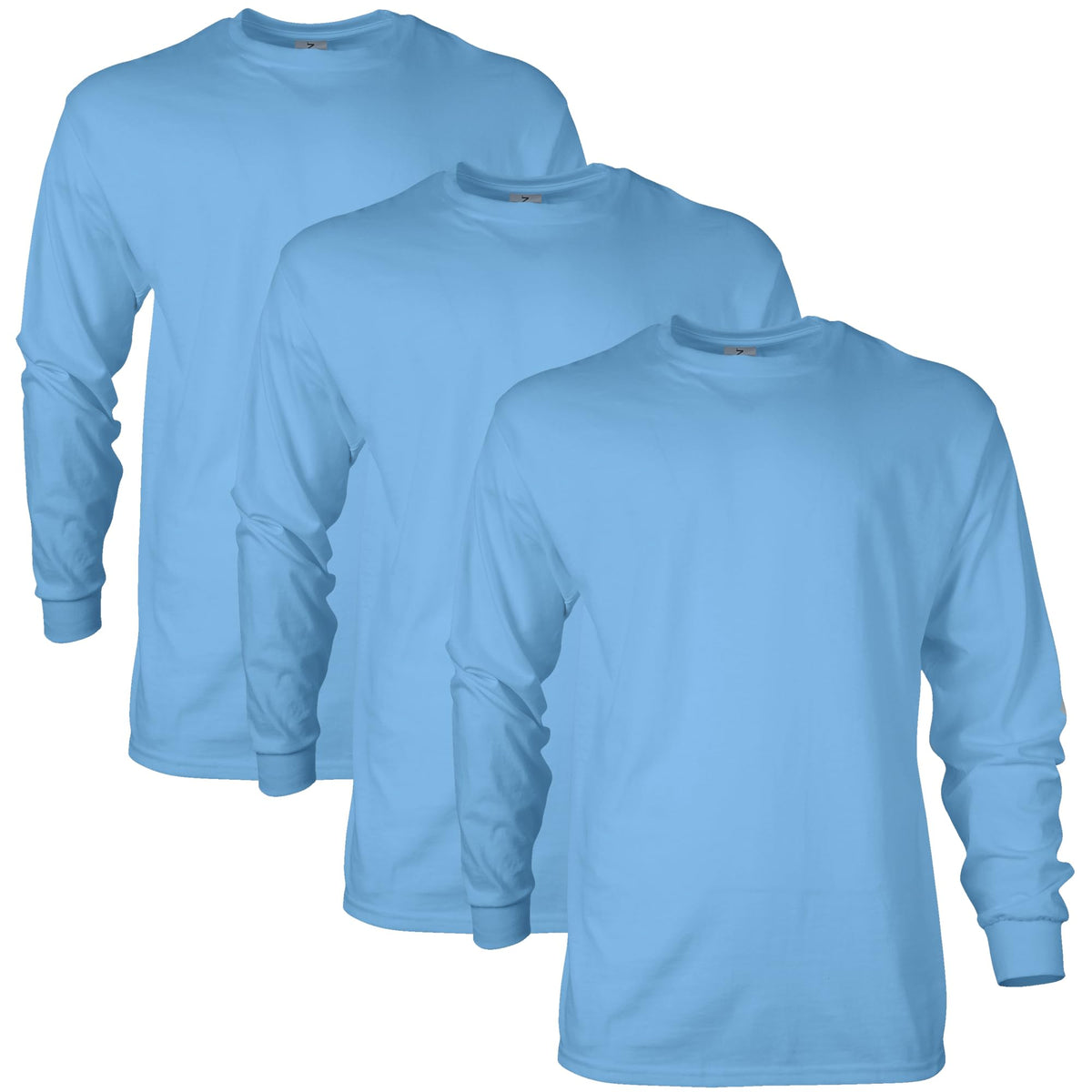 Gildan Adult Ultra Cotton Long Sleeve T-Shirt, Style G2400, Multipack