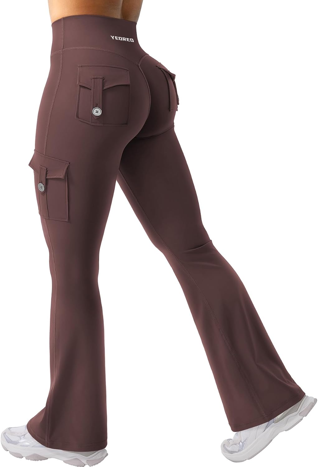 YEOREO CoreFlex Women Workout Flare Leggings