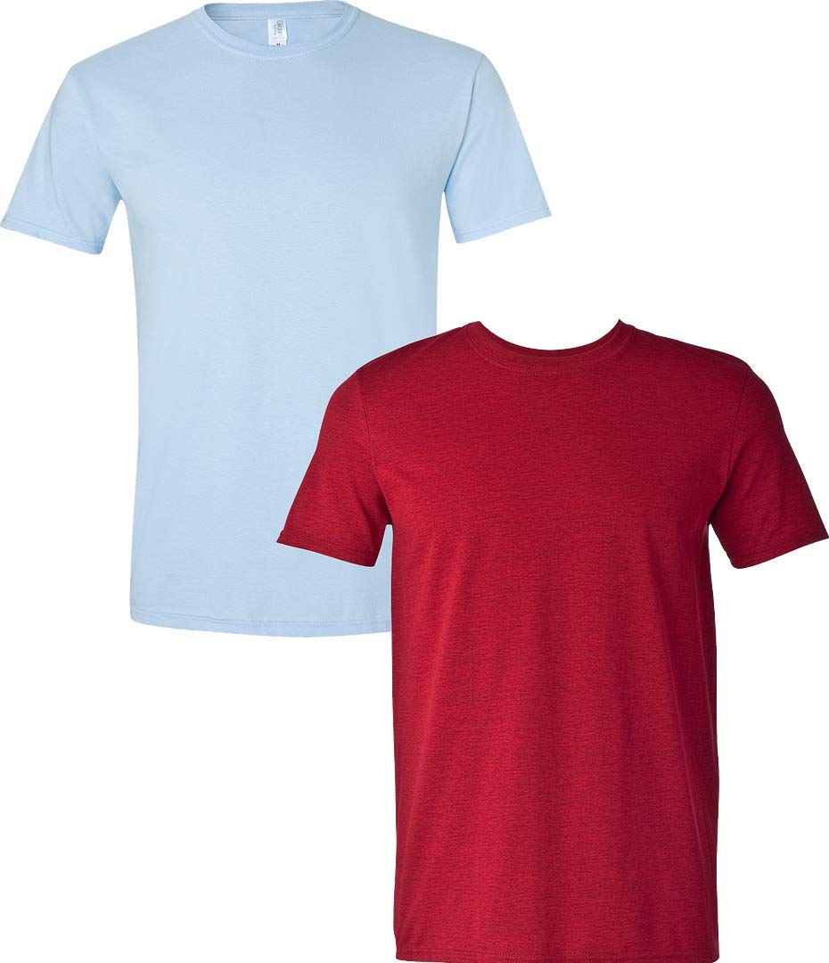 Gildan Adult Softstyle Cotton T-Shirt, Style G64000, Multipack