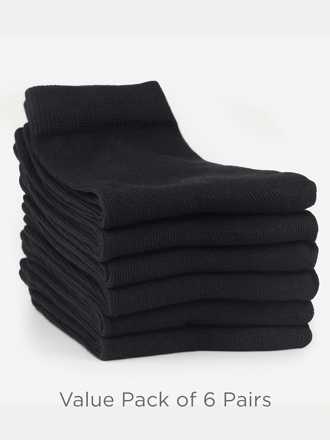 COTTON DAY Unisex Kids Boys Girls Soft Cotton School Socks Black White Navy