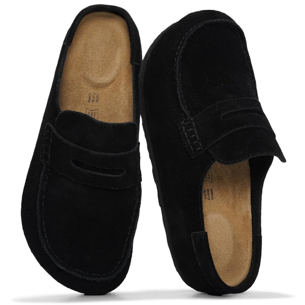 Project Cloud 100% Genuine Leather Moccasin Clogs for Women Fall Shoes