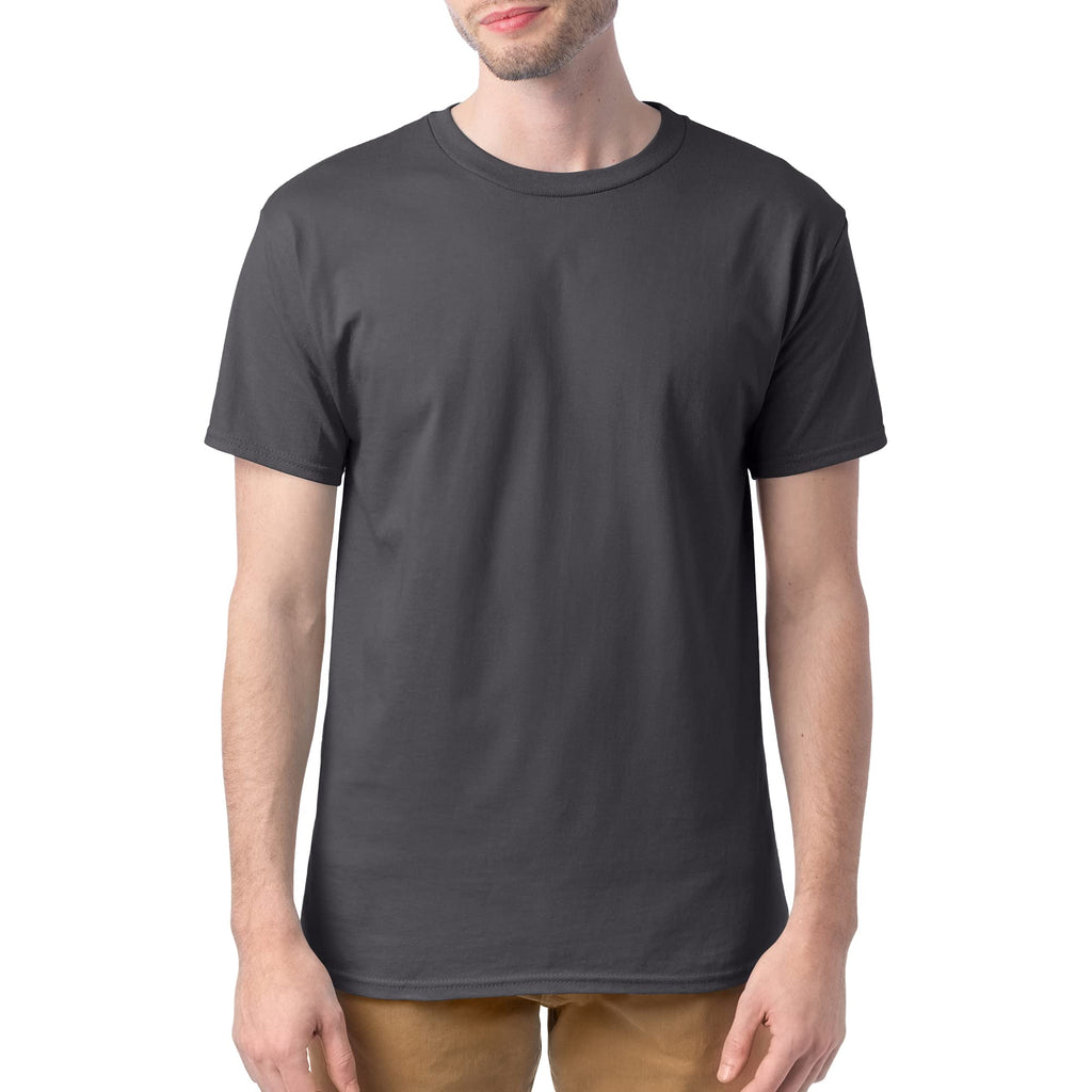 Hanes Men's T-Shirt Pack - 4 or 6 Pack - Essential-T Crewneck Cotton T-Shirts - Everyday Men's Clothing - Big & Tall