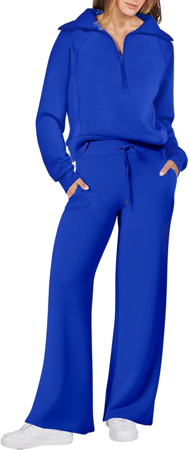 ANRABESS Women 2 Piece Set Sweatsuits Lounge Fall Outfits