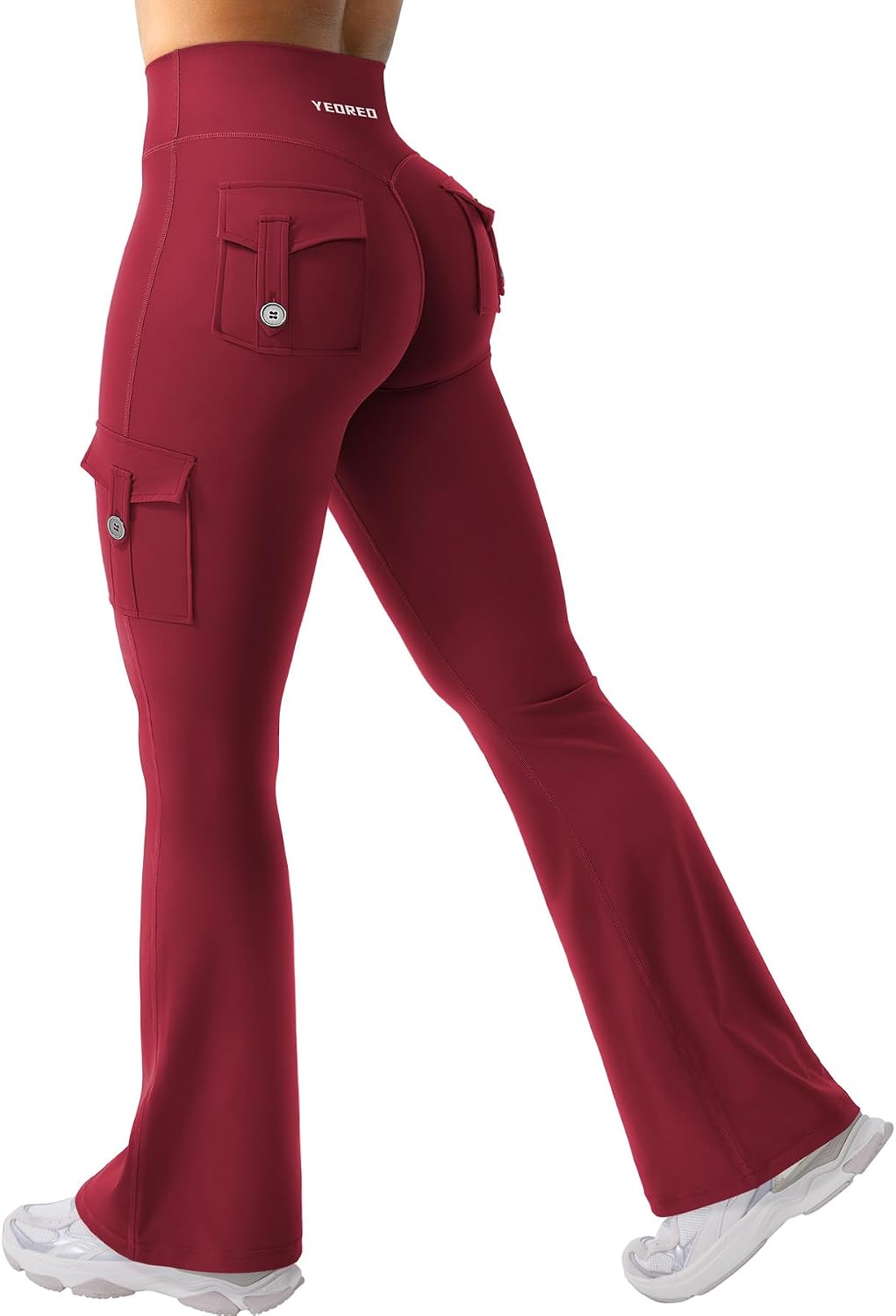 YEOREO CoreFlex Women Workout Flare Leggings