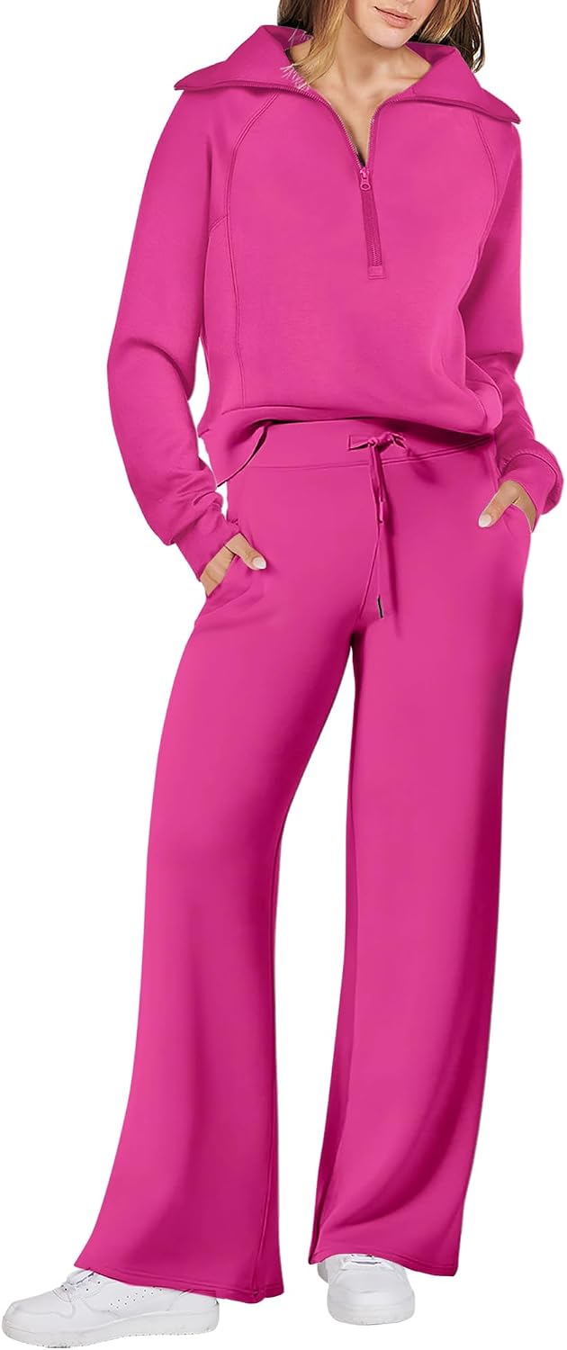 ANRABESS Women 2 Piece Set Sweatsuits Lounge Fall Outfits