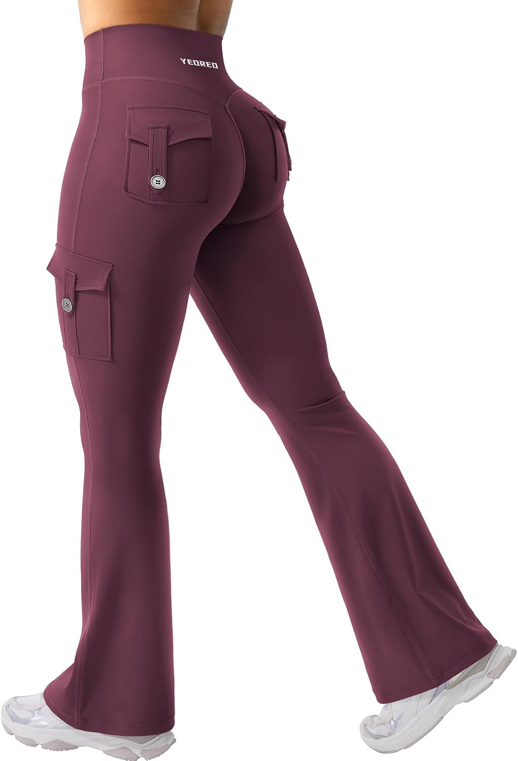 YEOREO CoreFlex Women Workout Flare Leggings