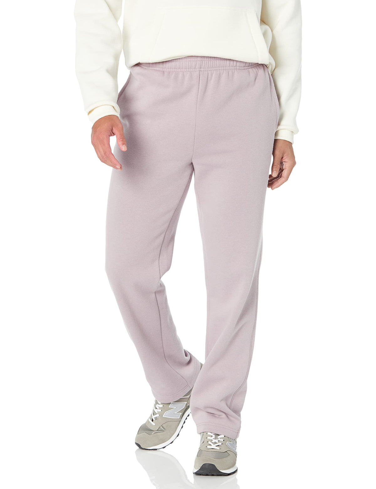 Amazon Essentials Men's Fleece Open Bottom Sweatpant (Available in Big & Tall)
