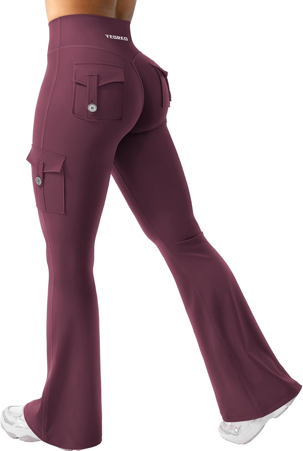 YEOREO CoreFlex Women Workout Flare Leggings