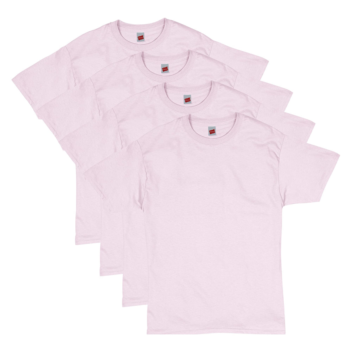 Hanes Men's T-Shirt Pack - 4 or 6 Pack - Essential-T Crewneck Cotton T-Shirts - Everyday Men's Clothing - Big & Tall