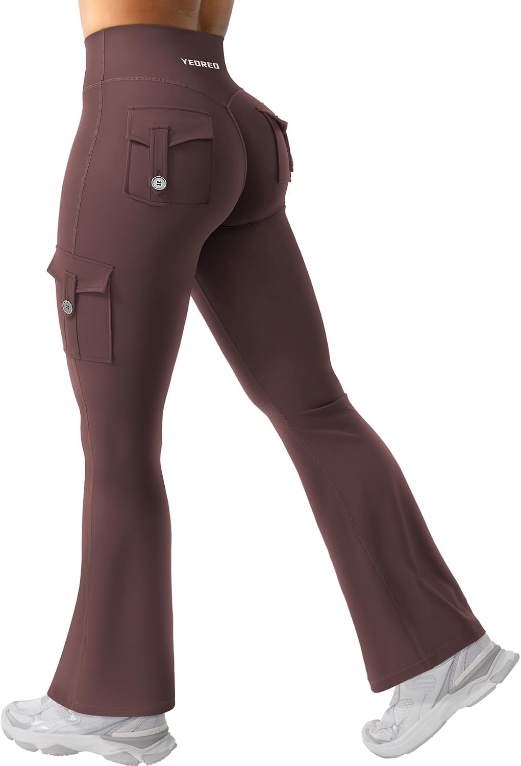 YEOREO CoreFlex Women Workout Flare Leggings