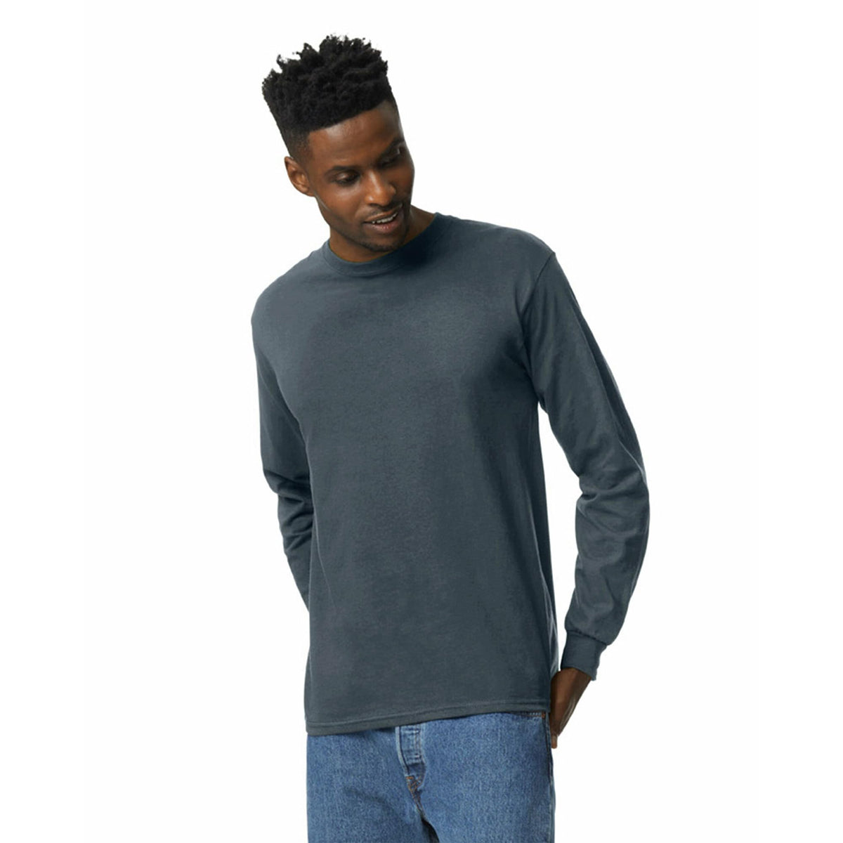 Gildan Adult Ultra Cotton Long Sleeve T-Shirt, Style G2400, Multipack