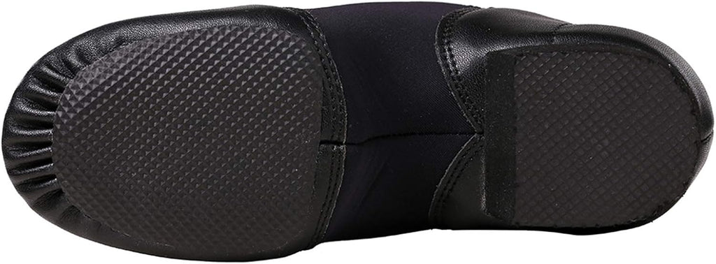 Stelle Jazz Shoes for Girls Genuine Leather Slip-On Dance Shoes