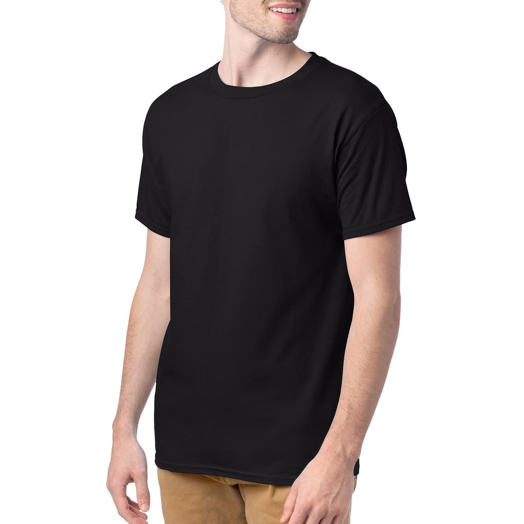Hanes Men's T-Shirt Pack - 4 or 6 Pack - Essential-T Crewneck Cotton T-Shirts - Everyday Men's Clothing - Big & Tall