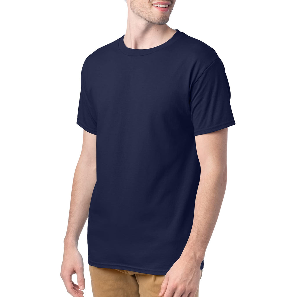 Hanes Men's T-Shirt Pack - 4 or 6 Pack - Essential-T Crewneck Cotton T-Shirts - Everyday Men's Clothing - Big & Tall
