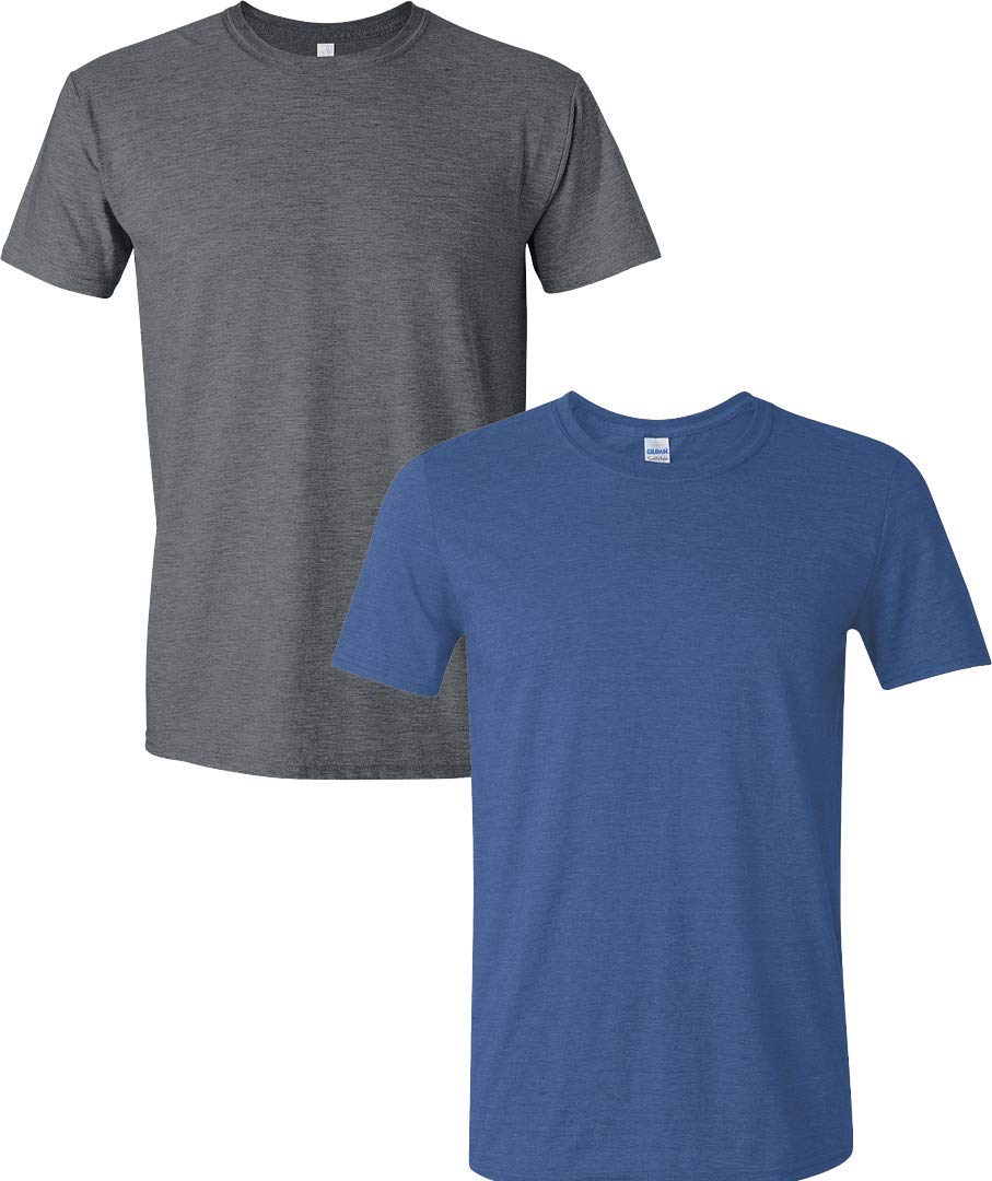 Gildan Adult Softstyle Cotton T-Shirt, Style G64000, Multipack