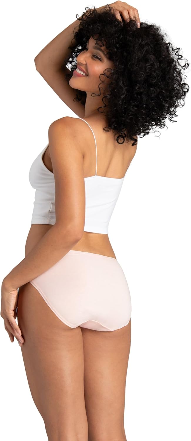 Fruit of the Loom womens Breathable Underwear, Moisture Wicking Keeps You Cool & Comfortable, Available in Plus Size