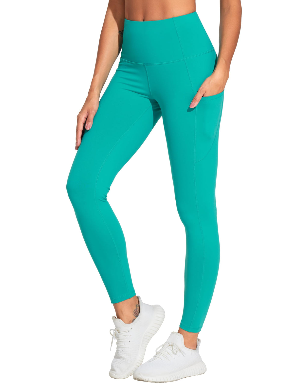 THE GYM PEOPLE Women's Thick High Waist Yoga Pants Workout Leggings