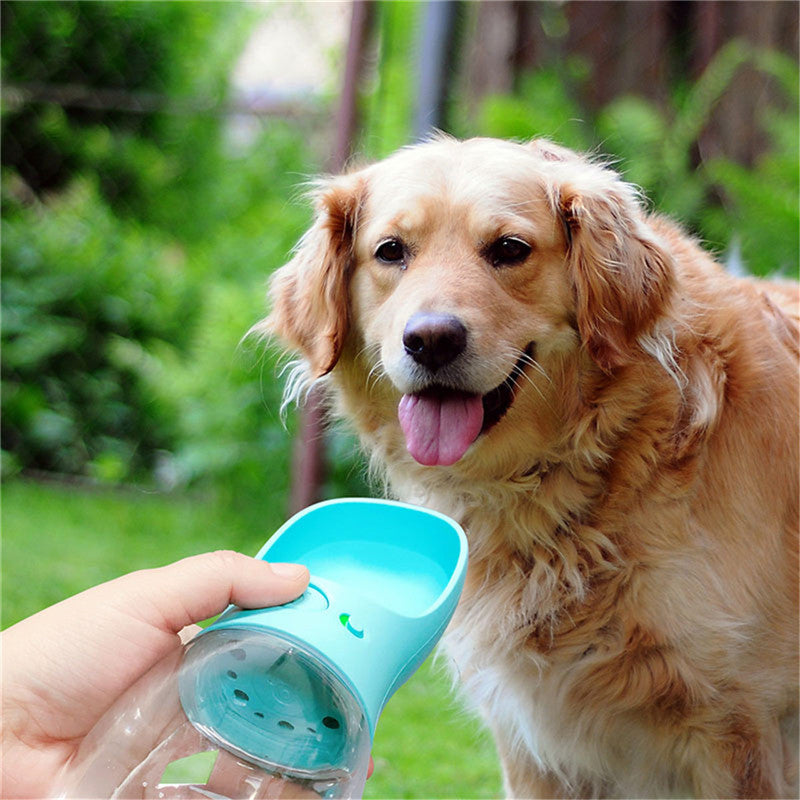 Portable Pet Water Bottle with Filter – 350ml & 550ml Dog Water Dispenser