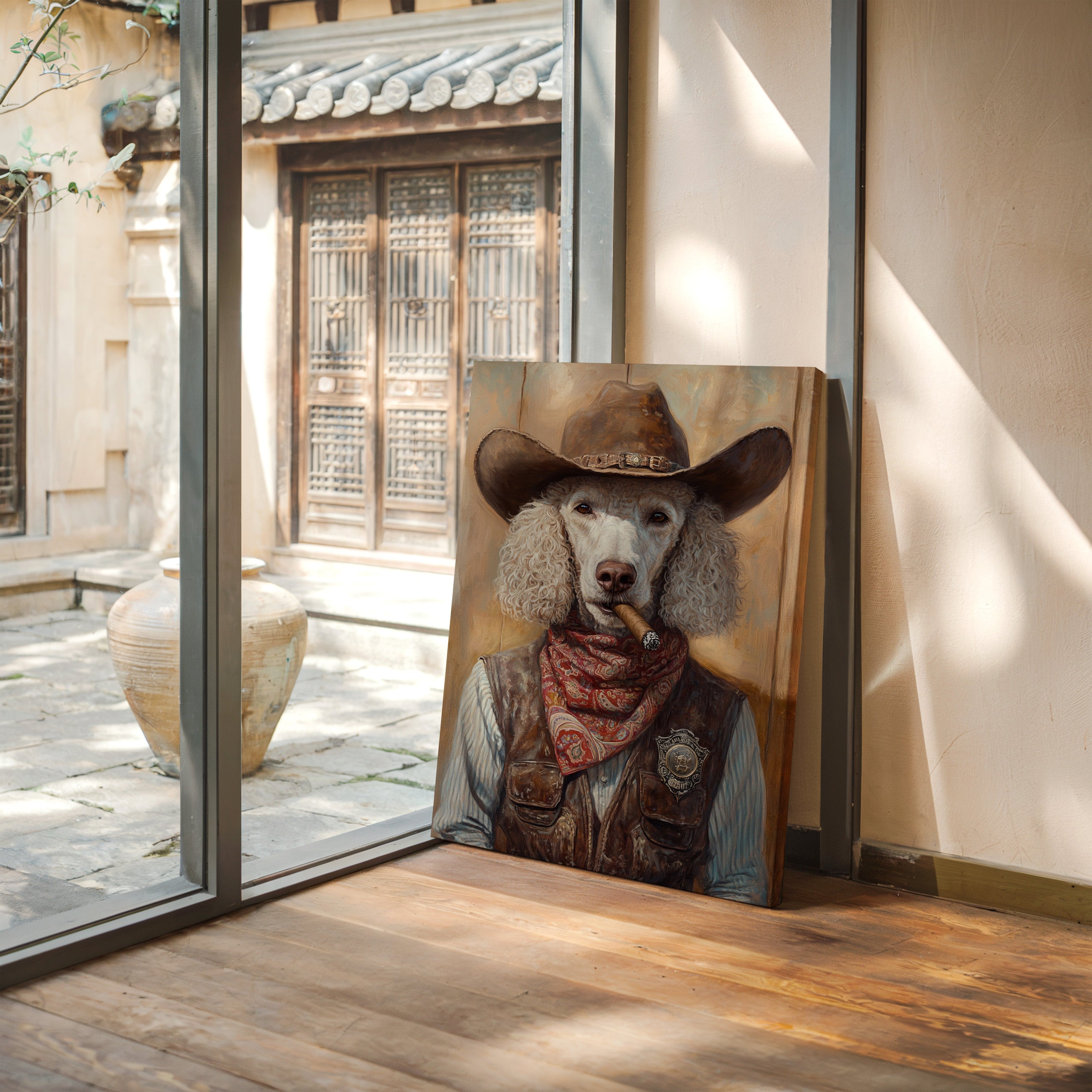 High Noon Poodle Sheriff