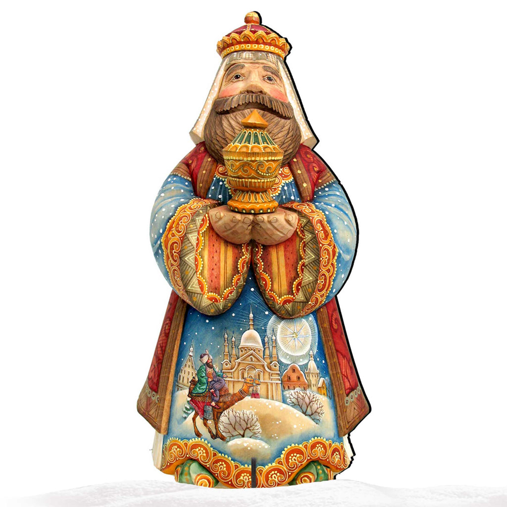 King Balthazar Nativity Outdoor Decor by G. Debrekht  Nativity Holiday Decor, Exquisite Holiday Addition by G. Debrekht - 8152653F