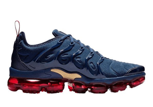 Nike Air VaporMax Plus 'Olympic' Sneakers - Burgundy Navy