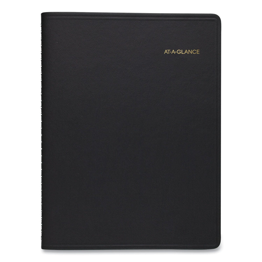 AT-A-GLANCE Weekly Appointment Book, 11 x 8.25, Black Cover, 13-Month (Jan to Jan): 2023 to 2024