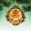 Flower Ornament Handcrafted Christmas Figurine - G. DeBrekht - Christmas Decor - 59099-22