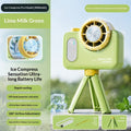 Mini Camera-Style Turbo Handheld Fan — 5-Speed, USB, 3 Styles