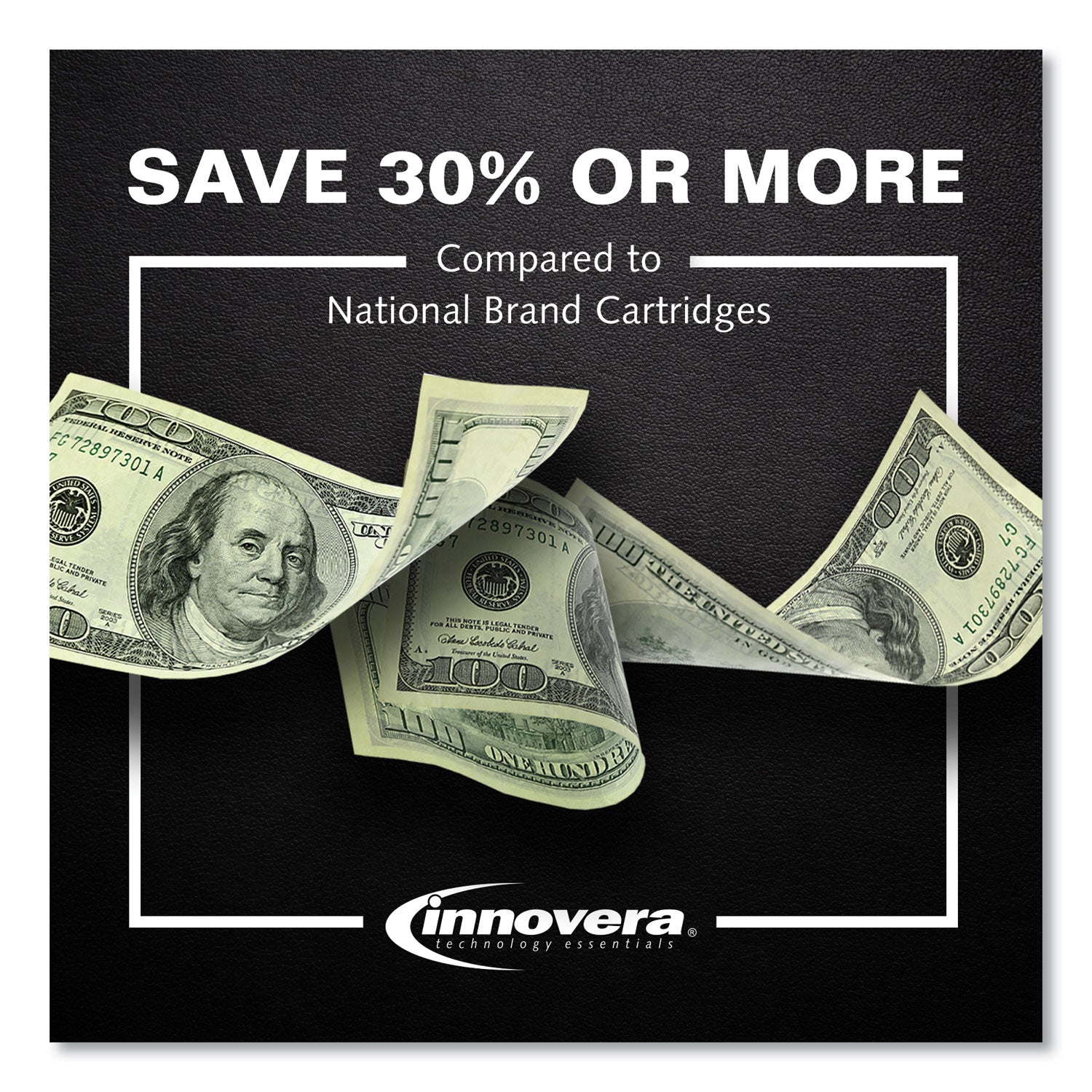 Innovera Remanufactured Black Toner, Replacement for 43502301, 3,000 Page-Yield