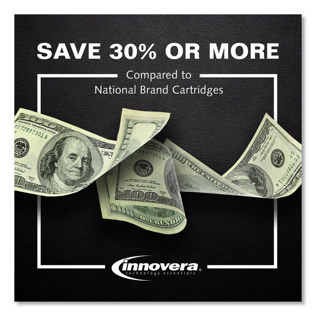 Innovera Remanufactured Black High-Yield Toner, Replacement for TN650, 8,000 Page-Yield