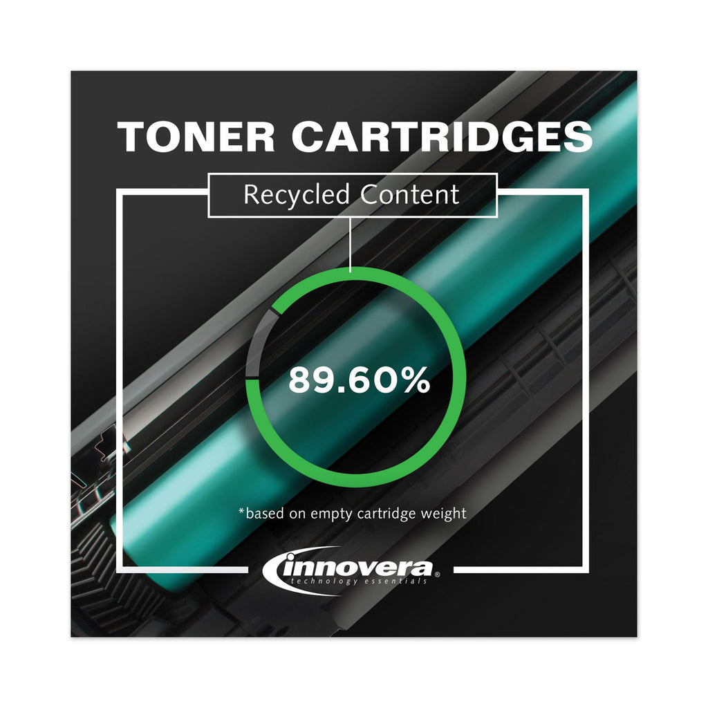 Innovera Remanufactured Black Toner, Replacement for 312A (CF380A), 2,400 Page-Yield