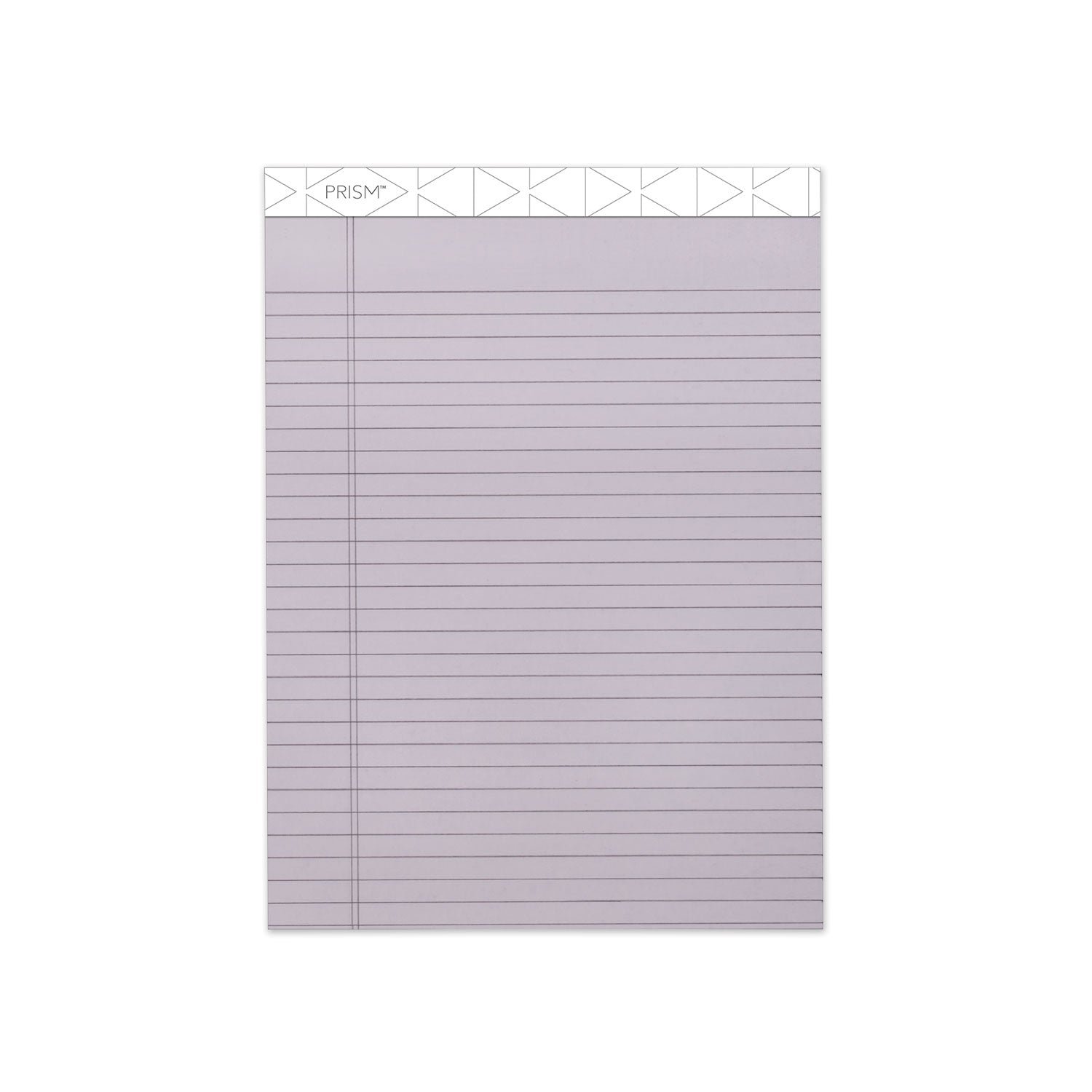 TOPS Prism + Colored Writing Pads, Wide/Legal Rule, 50 Pastel Orchid 8.5 x 11.75 Sheets, 12/Pack