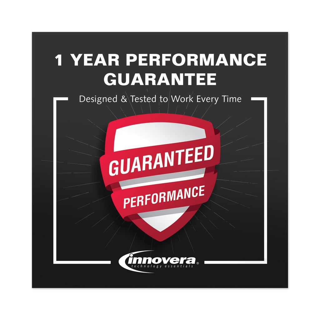 Innovera Remanufactured Black Toner, Replacement for 312A (CF380A), 2,400 Page-Yield