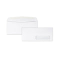Quality Park Address-Window Envelope, #10, Commercial Flap, Gummed Closure, 4.13 x 9.5, White, 500/Box