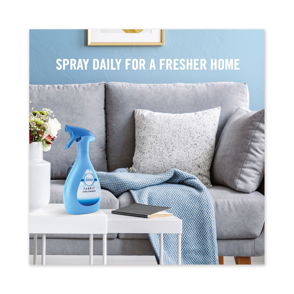 Febreze FABRIC Refresher/Odor Eliminator, Downy April Fresh, 27 oz Spray Bottle, 4/Carton
