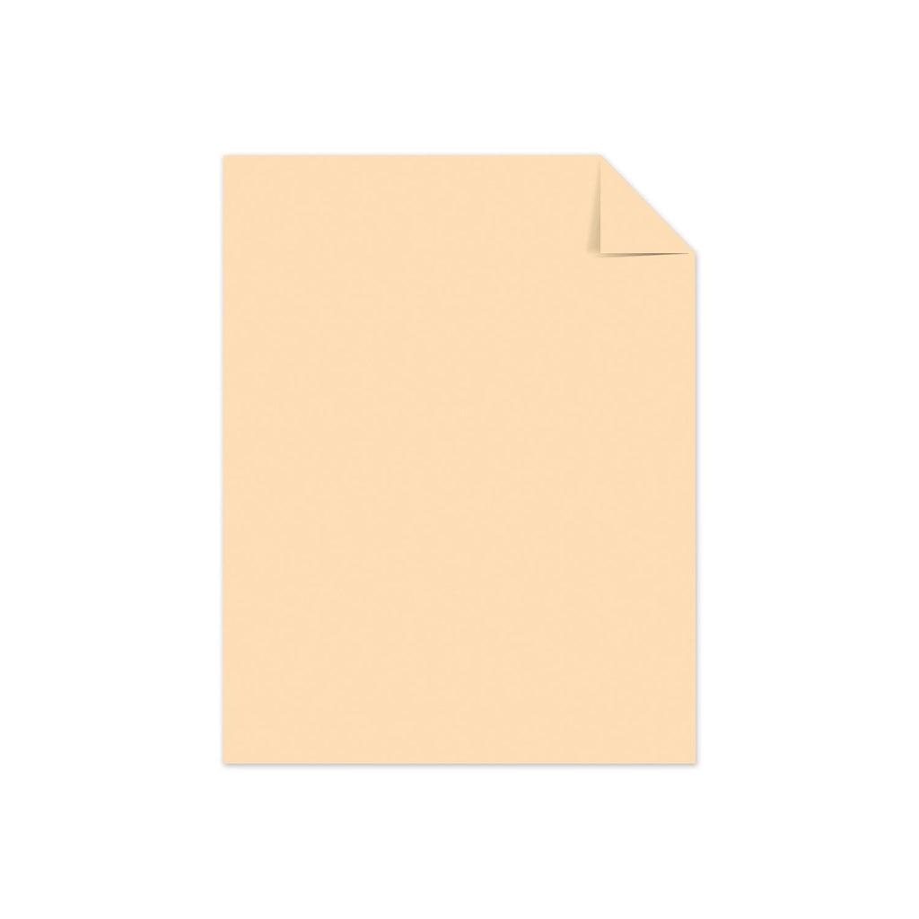 Astrobrights Color Paper, 24 lb Bond Weight, 8.5 x 11, Punchy Peach, 500/Ream