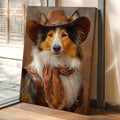 Rough Collie Sunset Wrangler
