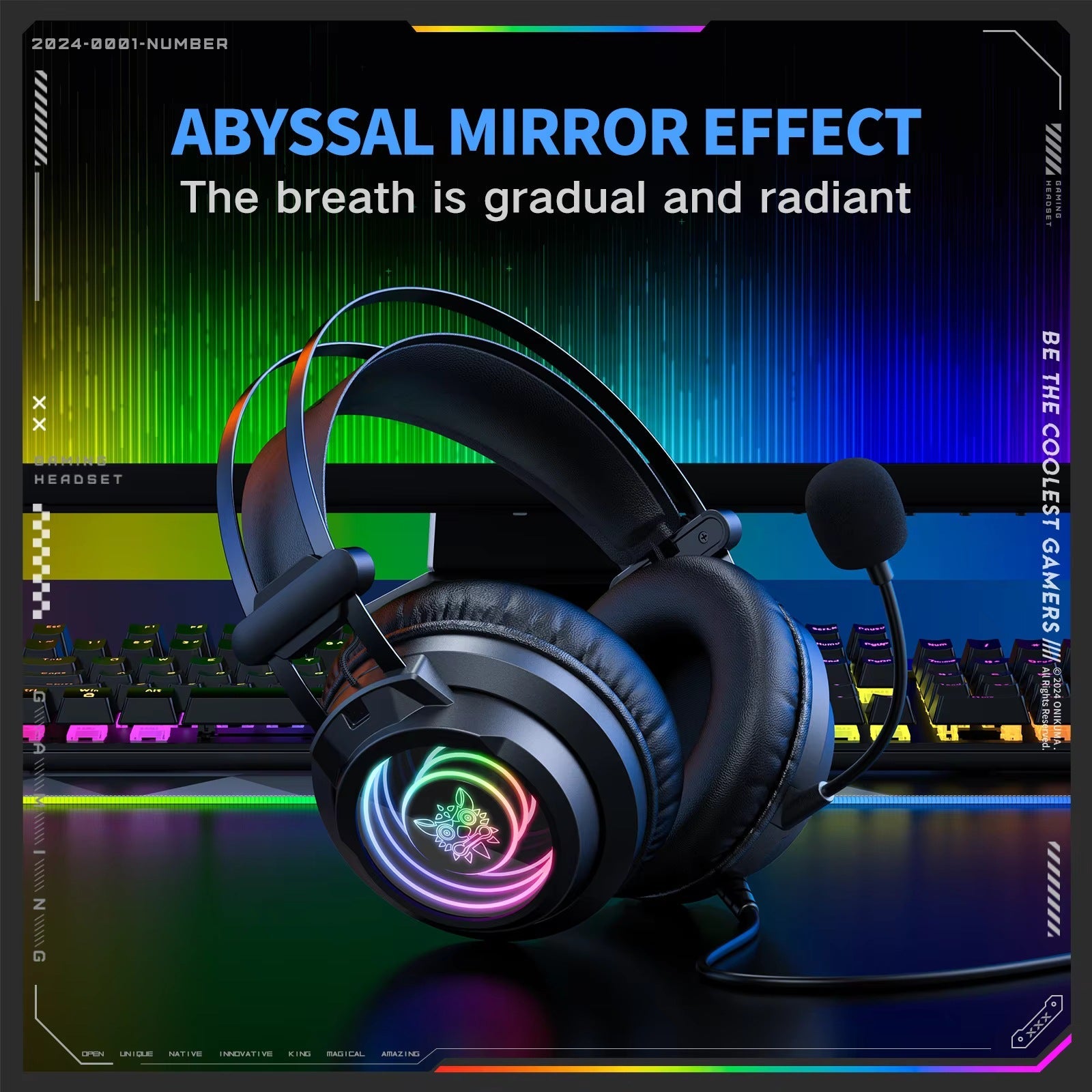 Nemo Eagle Eye Gaming Headphones – Wireless USB & 3.5mm