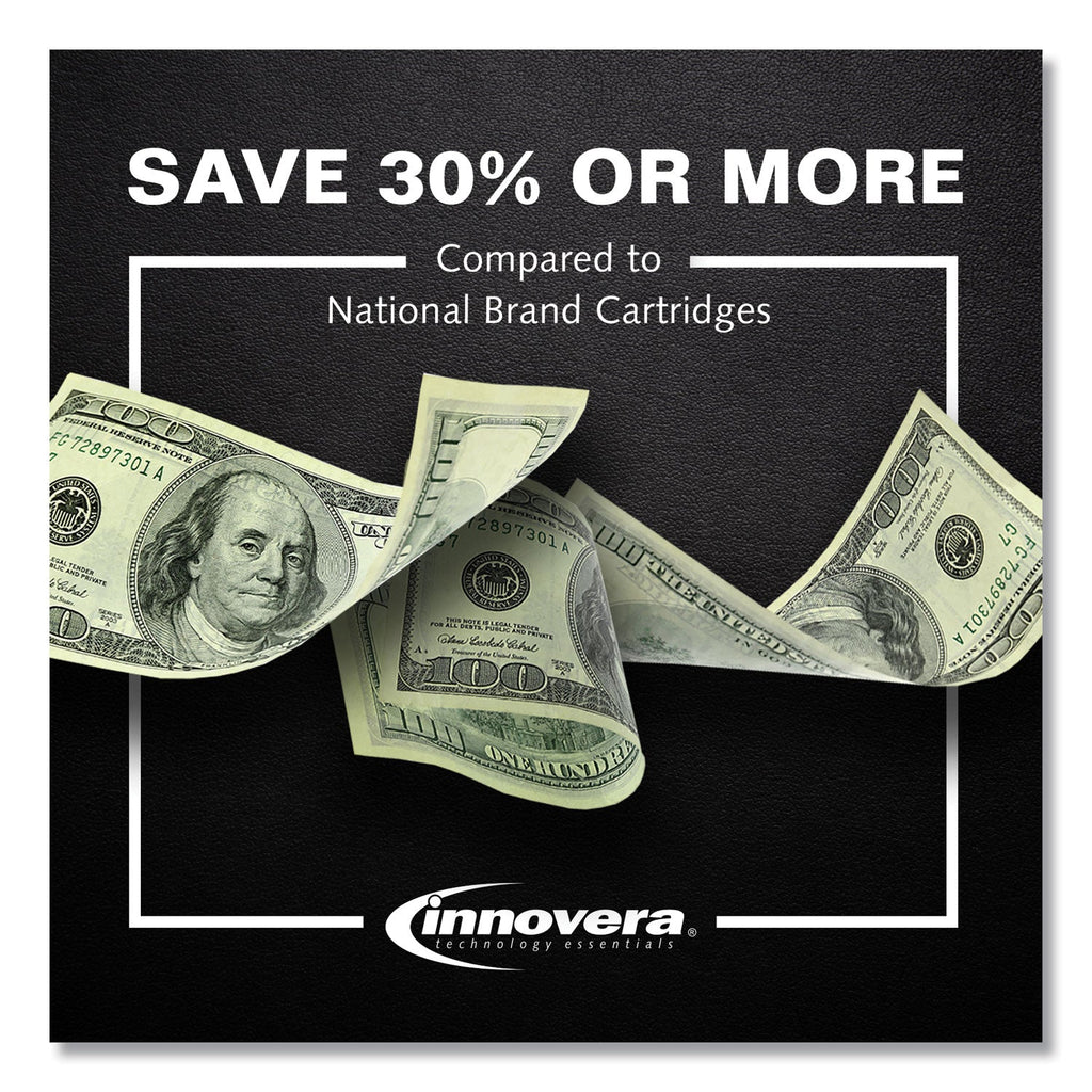 Innovera Remanufactured Black High-Yield Ink, Replacement for T252XL (T252XL120), 1,100 Page-Yield