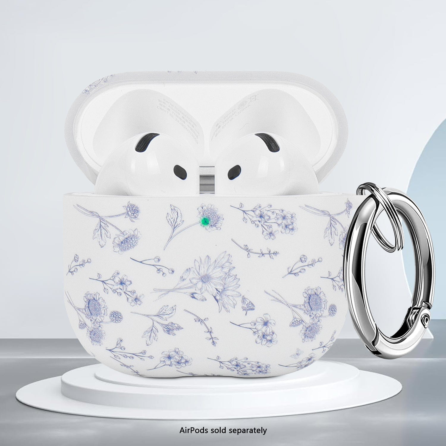 Apple AirPods 4 Clear Case - Protective Cover with Carabiner | Inspire Series