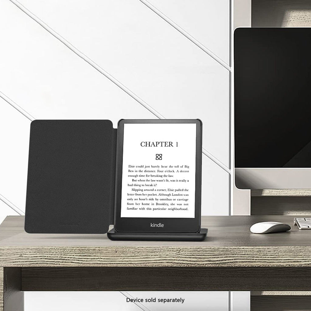 Amazon Kindle Paperwhite (2024) and Colorsoft Case - Folio, Vegan Leather | Venture Series